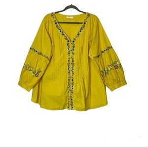 EShakti Embroidered Tunic Top